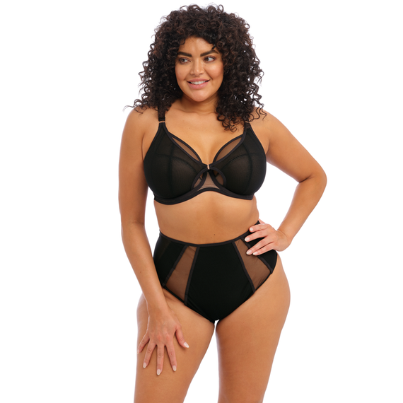 Elomi Dessous Kintai Plunge BH Black