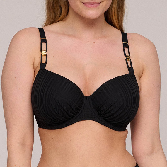 PrimaDonna Swim Kiruna Beugel Bikinitop Zwart