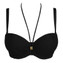 PrimaDonna Swim Kiruna Strapless Bikinitop Zwart
