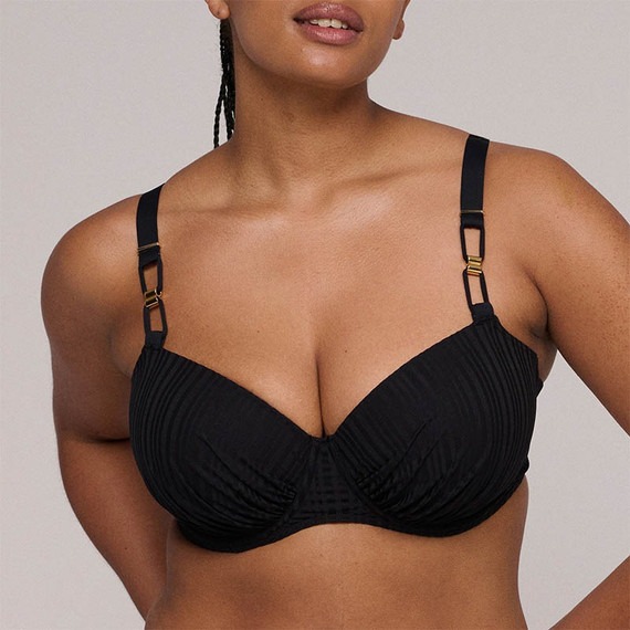 PrimaDonna Swim Kiruna Vorgeformter Balconette Bikini Oberteil Schwarz