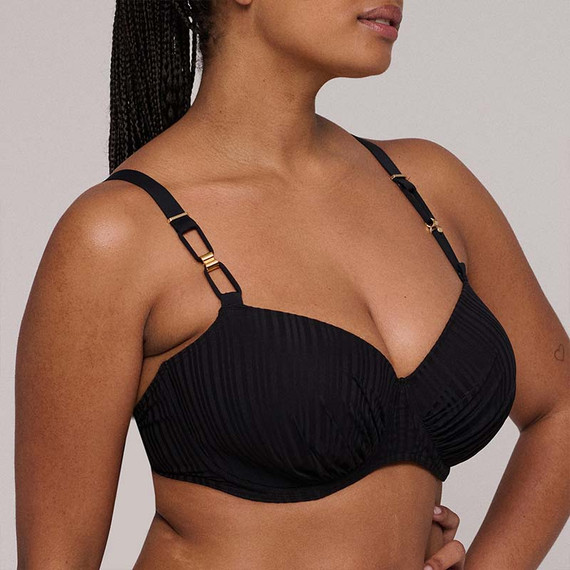 PrimaDonna Swim Kiruna Vorgeformter Balconette Bikini Oberteil Schwarz