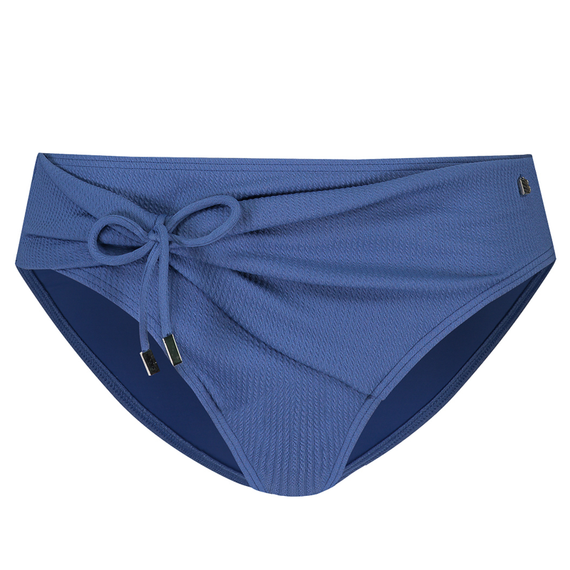 Knitted Blue Hoog Bikinibroekje
