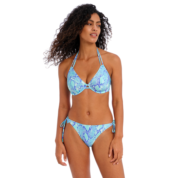 Freya Swim Komodo Bay Halter Bikinitop Aqua