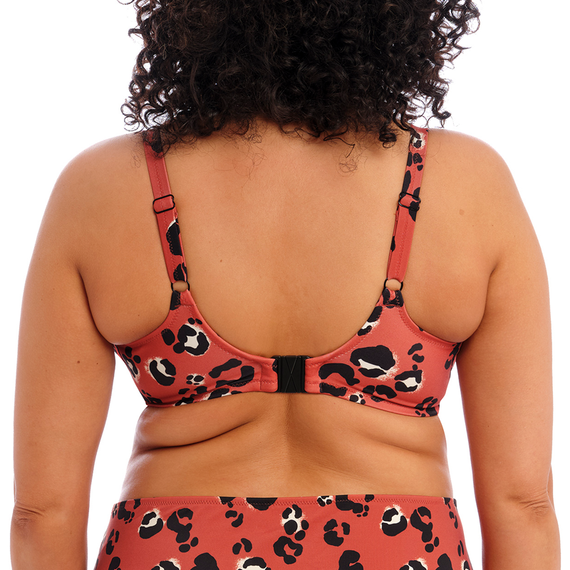 Elomi Badmode Kotiya Plunge Bikinitop Terracotta