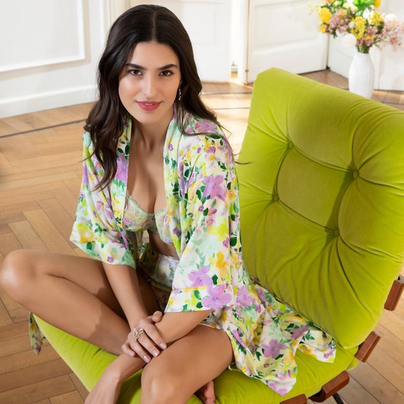 Lise Charmel L’Amour Au Soleil Kimono Soleil En Fleurs