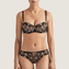 Aubade La Belle Galante Half Cup BH Noir Phoenix