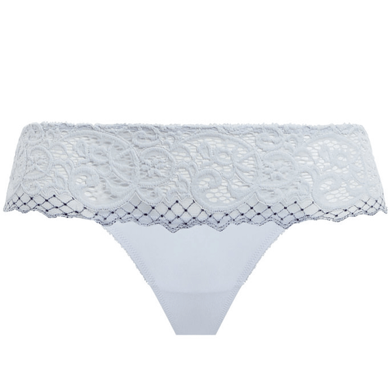 Wacoal Lace Essentiel String Celestial Blue/Navy