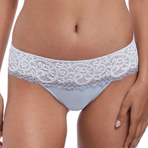 Wacoal Lace Essentiel String Celestial Blue/Navy