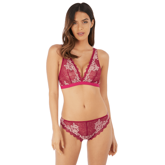 Wacoal Lace Perfection Bralette Cerise