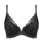 Wacoal Lace Perfection Push-up BH Charcoal