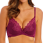 Wacoal Lace Perfection Push-up BH Red Plum