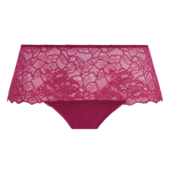 Wacoal Lace Perfection Short Red Plum