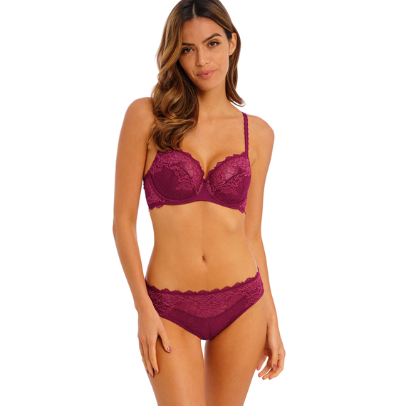 Wacoal Lace Perfection Rioslip Red Plum