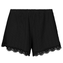 Annadiva Nachtwäsche Lacy Black Shorts