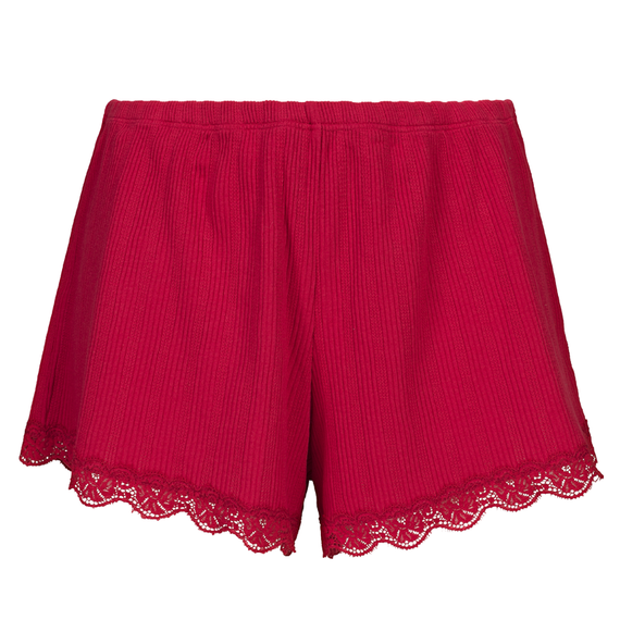 Lacy Red Short