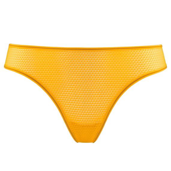 Marlies Dekkers Lady Leaf Slip Bright Ochre Yellow