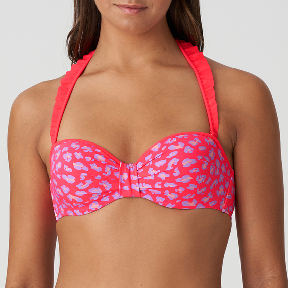 Marie Jo Swim La Gomera Bandeau Bikinitop Deep Sea Coral