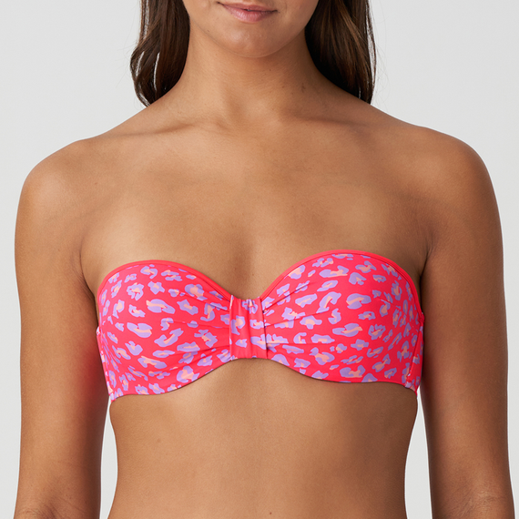 Marie Jo Swim La Gomera Bandeau Bikinitop Deep Sea Coral