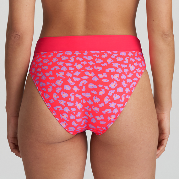 Marie Jo Swim La Gomera Hoog Bikinibroekje Deep Sea Coral