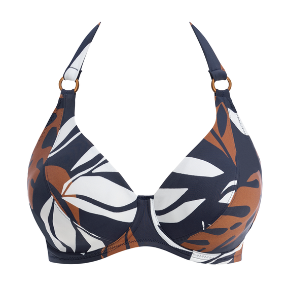 Fantasie Swim Lake Orta Halter Bikinitop French Navy