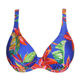 Latakia Plunge Bikini Oberteil