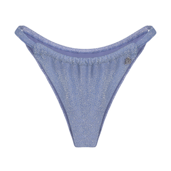 Lavender Glitter High Leg Bikinibroekje