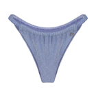 Lavender Glitter High Leg Bikini Hose
