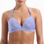Beachlife Lavender Glitter Padded Triangle Bikinitop