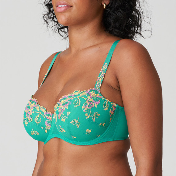 PrimaDonna Lenca Voorgevormde Balconette BH Sunny Teal