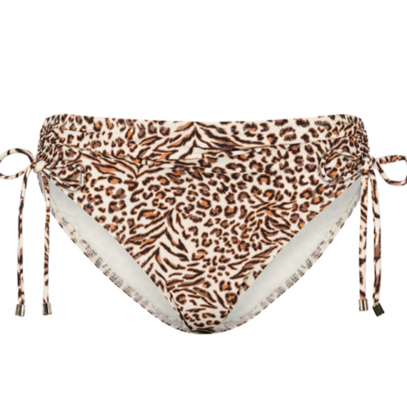 Leopard Love Verstellbare Hohe Bikini Hose