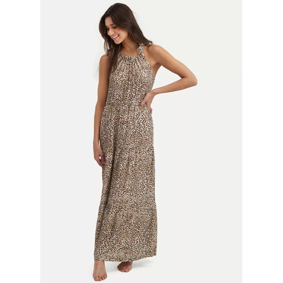 Leopard Love Maxi Dress