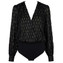 Aubade Les Bodys By Aubade Glitter Body Black