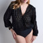 Aubade Les Bodys By Aubade Glitter Body Black