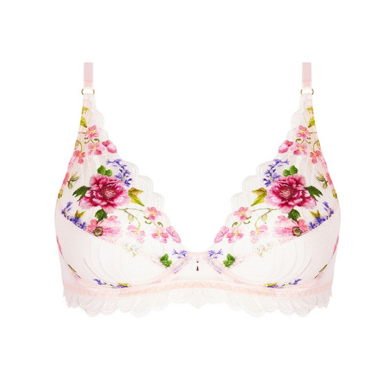 Lise Charmel Libertine En Fleurs Plunge BH Libre Eclosion