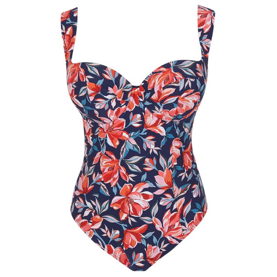 Panache Swim Liliflora Badpak Liliflora Print