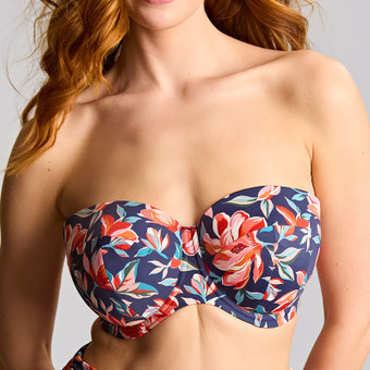 Liliflora Bandeau Bikinitop