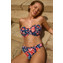 Panache Swim Liliflora Bandeau Bikinitop Liliflora Print