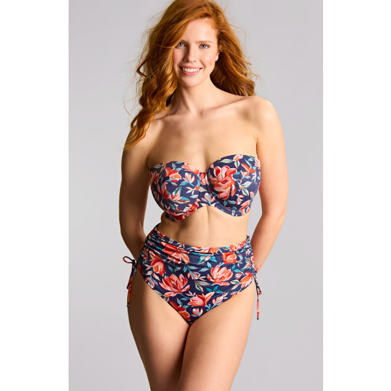 Panache Swim Liliflora Hoog Bikinibroekje Liliflora Print