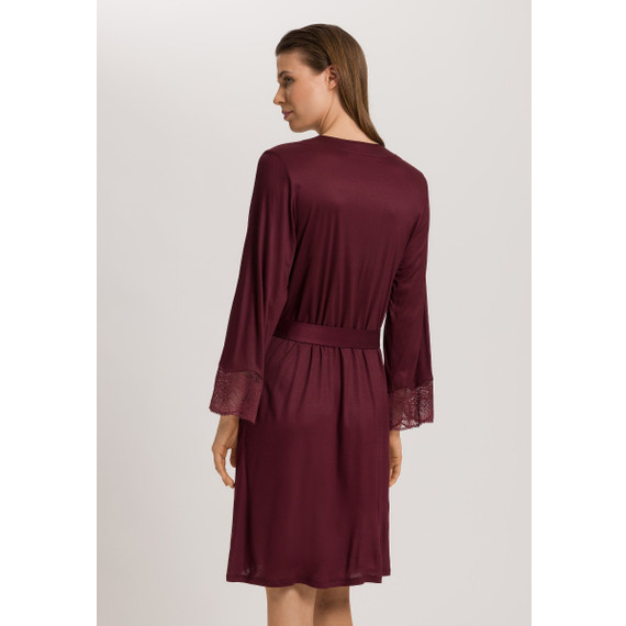 Hanro Lilith Bademantel Vivid Brown