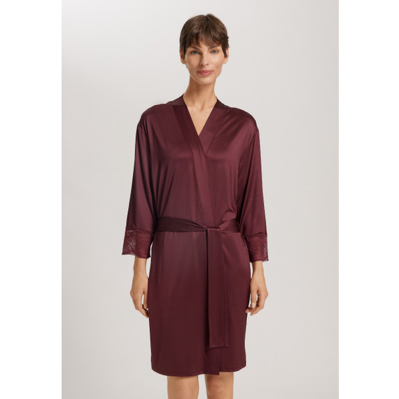 Hanro Lilith Kimono Vivid Brown