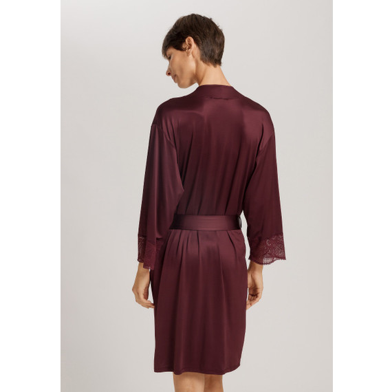 Hanro Lilith Kimono Vivid Brown