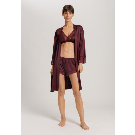 Hanro Lilith Kimono Vivid Brown