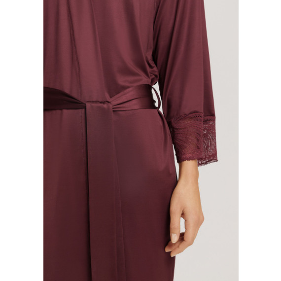 Hanro Lilith Kimono Vivid Brown