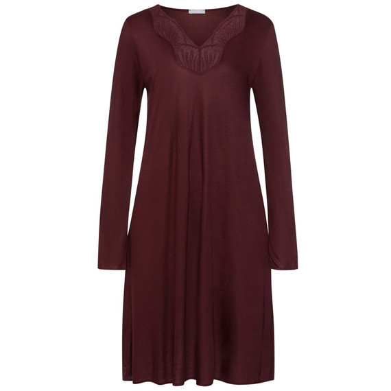 Hanro Lilith Nachthemd Vivid Brown