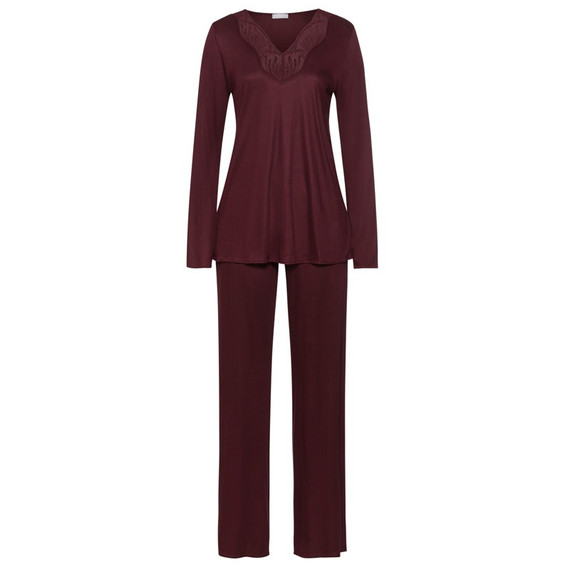 Hanro Lilith Pyjamaset Vivid Brown