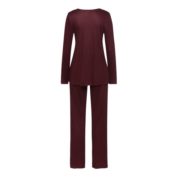 Hanro Lilith Pyjamaset Vivid Brown