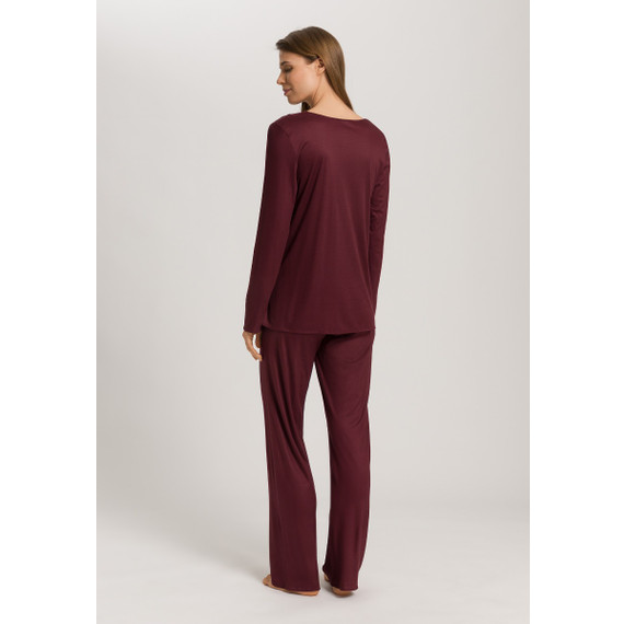 Hanro Lilith Pyjamaset Vivid Brown