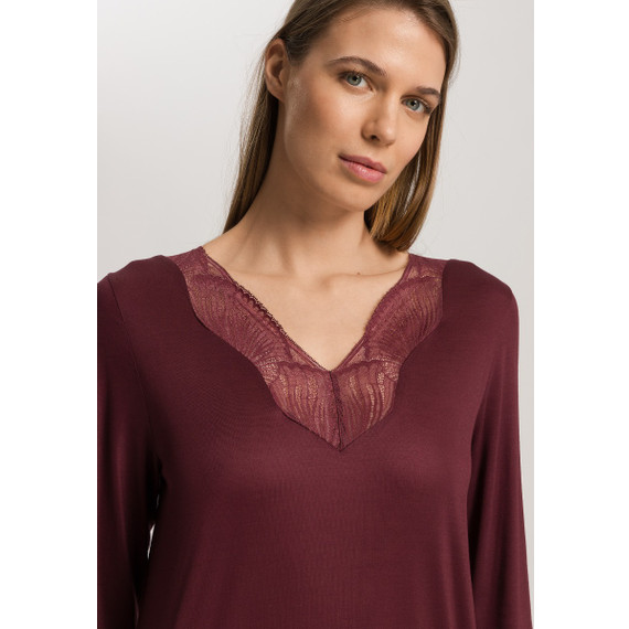 Hanro Lilith Pyjamaset Vivid Brown