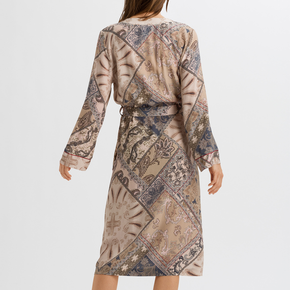 Hanro Lille Kimono Versatile Paisley