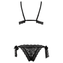 Aubade Boîte à Désir Lingerieset Met Parelsluiting Black